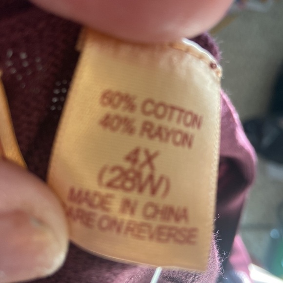 NWT women’s size 4X Northcrest button down boyfriend cardigan G3 - Picture 7 of 7